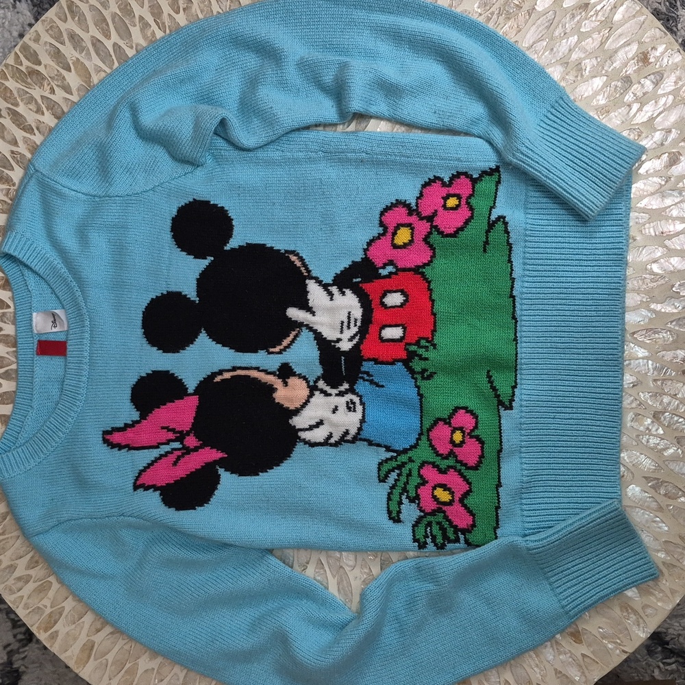Mickey and Minnie Mouse Sweater H&M Disney Collection Size 6
